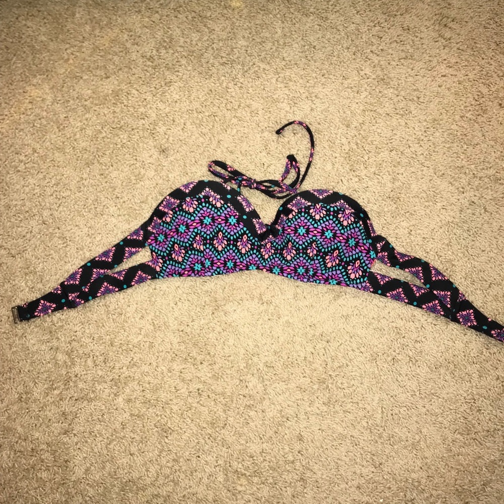 Multicolored Bikini Top